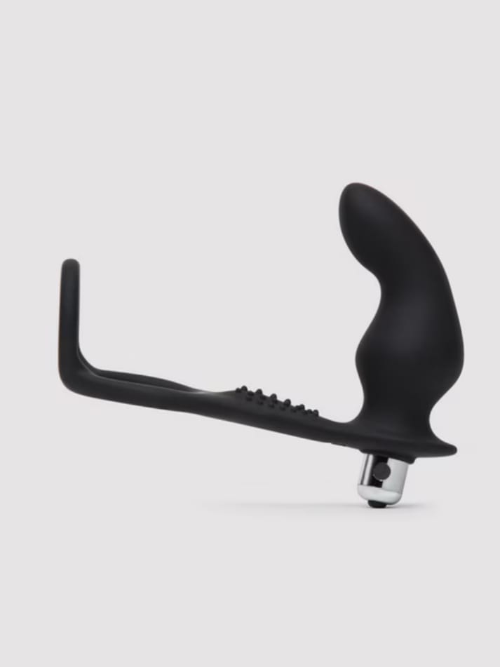 Rocks Off Ro-Zen Pro Twin Cock Ring with 10 Function Rechargeable Butt plug